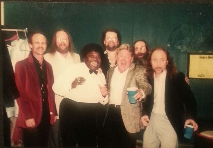 Daniel Bud Ford and Bruce Brookshire with Percy Sledge and Mike 'Soul Man' Thompson