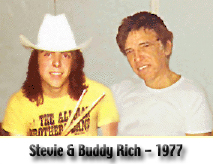 With Buddy Rich
