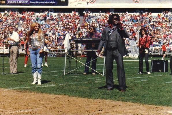 James Brown with Dean Daughtry and Steve Stone