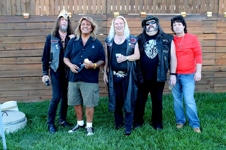 Black Oak Arkansas 2013 : George Hughen - Johnnie Bolin - Jim Dandy - Rickie Lee Reynolds - Hal McCormack