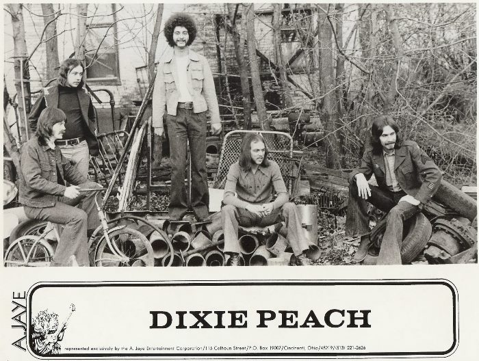 Dixie Peach, premire photo promo, 1972